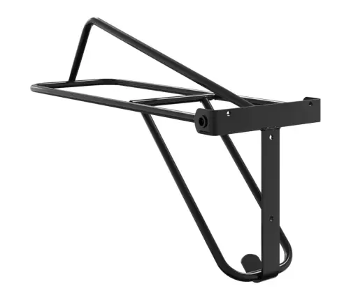 Kokkupandav Sadula Raam, Seinale Kinnitatav, Must, Raud