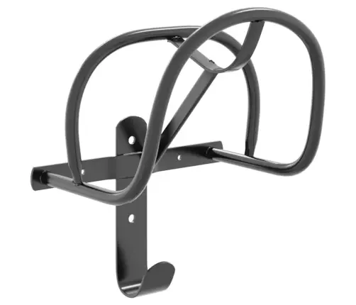 Iemauktu Pakaramais, Stiprināms Pie Sienas, Melna Dzelzs Vidaxl