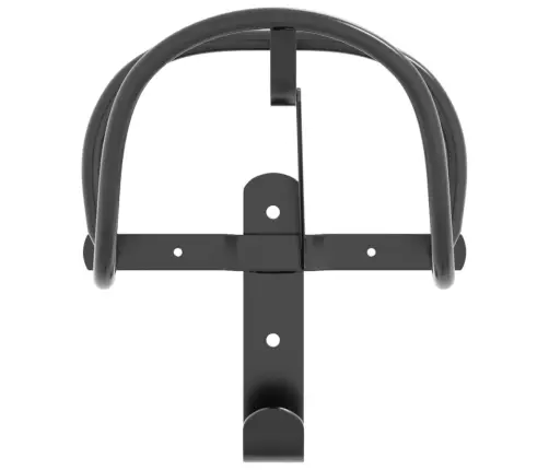 Iemauktu Pakaramais, Stiprināms Pie Sienas, Melna Dzelzs Vidaxl