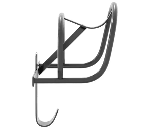 Iemauktu Pakaramais, Stiprināms Pie Sienas, Melna Dzelzs Vidaxl