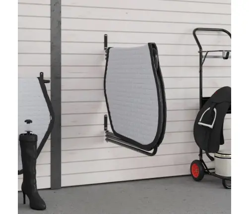 Seglu Paliktņa Pakaramais, 3 Stieņi, Melna Dzelzs Vidaxl