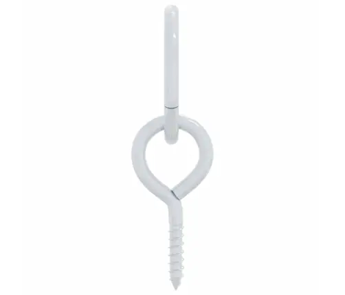 Gredzeni Ar Cilpveida Skrūvēm, 3 Gab., Sudraba Krāsa, Tērauds Vidaxl