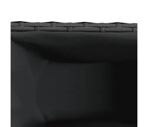 Dārza Puķu Kaste Ar Riteņiem, 3 Podi, 107X32X38 Cm, Melns Pe Vidaxl