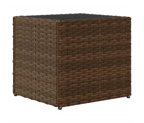 Dārza Puķu Kaste, 36X30X32 Cm, Brūna Pe Rotangpalma Vidaxl