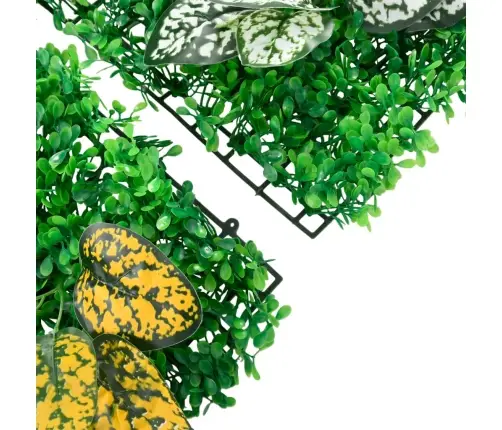   Mākslīgo Augu Žogs , 24 Gab., Zaļš, 40X60 Cm Vidaxl