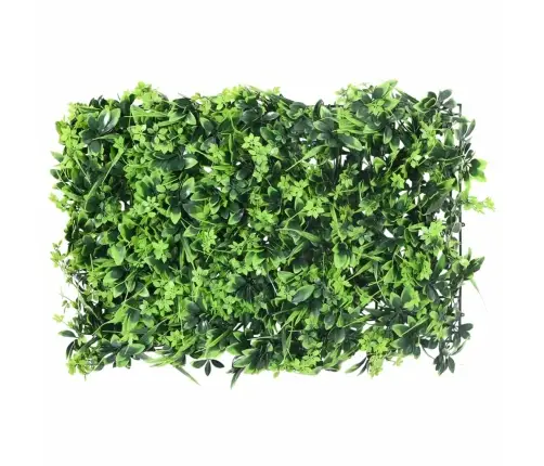   Mākslīgo Lapu Žogs , 24 Gab., Zaļš, 40X60 Cm Vidaxl