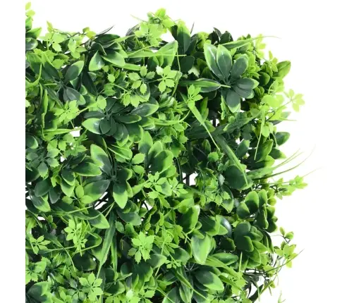   Mākslīgo Lapu Žogs , 24 Gab., Zaļš, 40X60 Cm Vidaxl