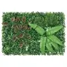   Dirbtinių Augalų Tvoros, 6Vnt., Žalios, 40X60Cm