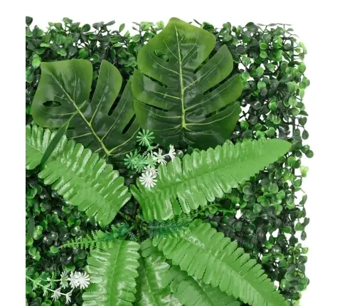   Dirbtinių Augalų Tvoros, 6Vnt., Žalios, 40X60Cm