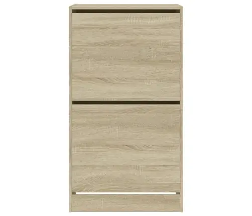 Apavu Skapītis Ar 2 Atvilktnēm, Koka Krāsa, 60X42X108 Cm Vidaxl