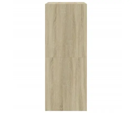 Apavu Skapītis Ar 2 Atvilktnēm, Koka Krāsa, 60X42X108 Cm Vidaxl