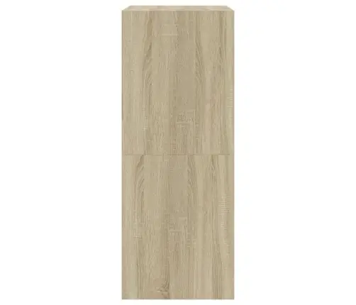 Apavu Skapītis Ar 2 Atvilktnēm, Koka Krāsa, 80X42X108 Cm Vidaxl