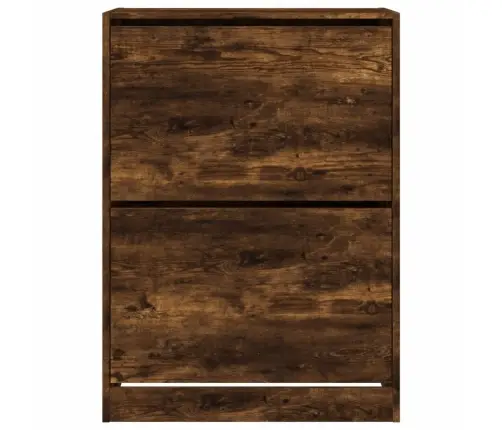 Apavu Skapītis Ar 2 Atvilktnēm, Ozolkoka Krāsa, 80X42X108 Cm Vidaxl