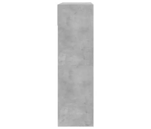 Apavu Skapītis Ar 2 Atvilktnēm, Betona Pelēks, 80X34X116 Cm Vidaxl