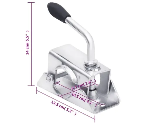 Atraminis Ratukas Su 2 Atraminiais Vamzdžiais/2 Spaustukais