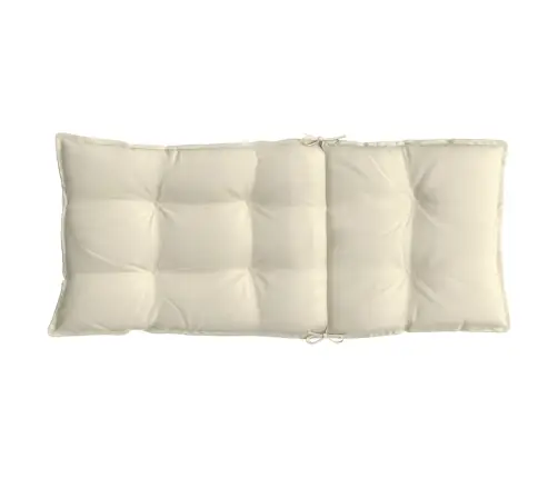 Dārza Krēslu Spilveni, 6 Gab., Krēmkrāsas Oksforda Audums Vidaxl