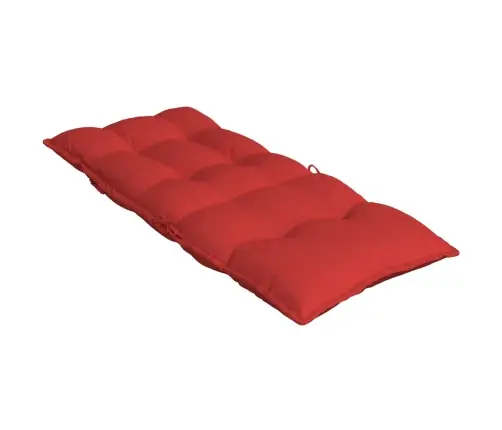 Kėdės Pagalvėlės, 4Vnt., Raudonos Spalvos, Oksfordo Audinys