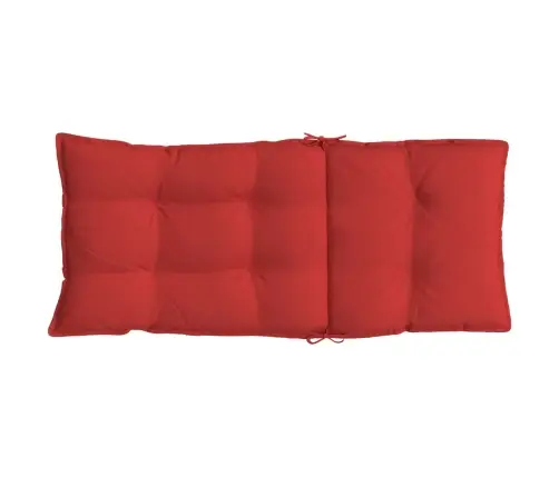 Kėdės Pagalvėlės, 4Vnt., Raudonos Spalvos, Oksfordo Audinys