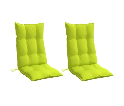 Kėdės Pagalvėlės, 2Vnt., Ryškiai Žalios, Oksfordo Audinys