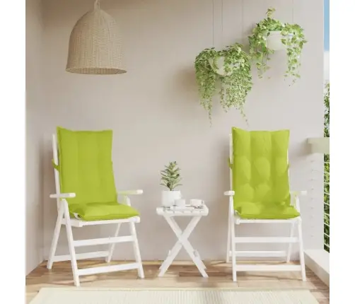 Kėdės Pagalvėlės, 2Vnt., Ryškiai Žalios, Oksfordo Audinys