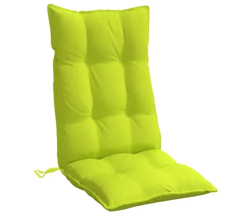 Dārza Krēslu Spilveni, 6 Gab., Spilgti Zaļš Oksforda Audums Vidaxl