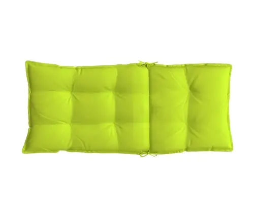 Dārza Krēslu Spilveni, 6 Gab., Spilgti Zaļš Oksforda Audums Vidaxl