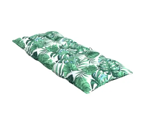 Kõrge Seljatoega Toolipadjad 4 Tk, Lehemuster, Oxford Kangas