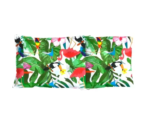 Kõrge Seljatoega Toolipadjad 4 Tk, Mitmevärviline, Kangas