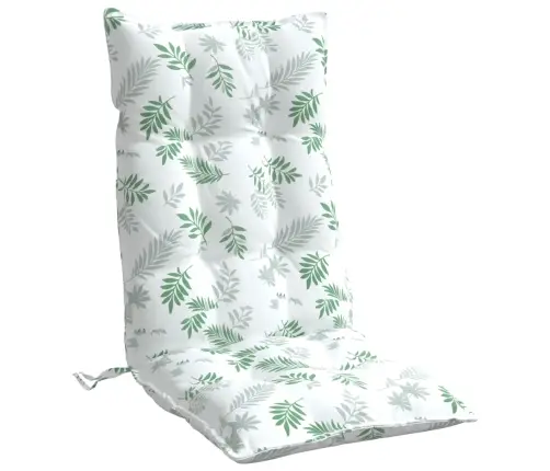 Krēslu Spilveni, 2 Gab., Lapu Apdruka, Oksforda Audums Vidaxl