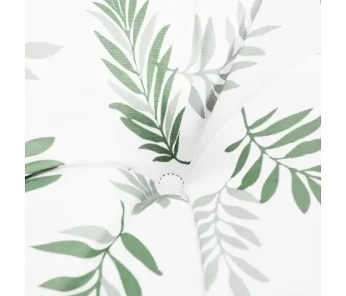 Krēslu Spilveni, 2 Gab., Lapu Apdruka, Oksforda Audums Vidaxl