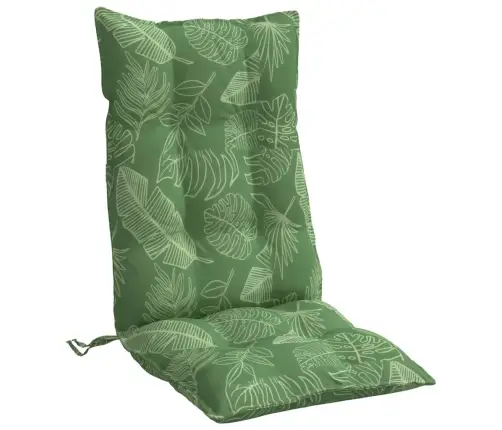 Krēslu Spilveni, 2 Gab., Lapu Apdruka, Oksforda Audums Vidaxl