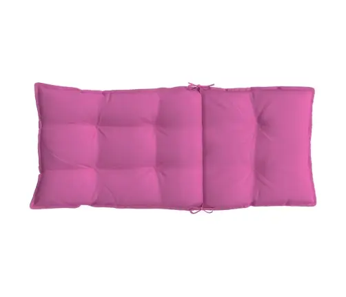 Kõrge Seljatoega Toolipadjad 6 Tk, Roosa, Oxford Kangas