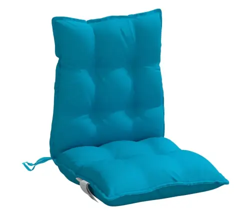 Dārza Krēslu Spilveni, 2 Gab., Gaiši Zils Oksforda Audums Vidaxl