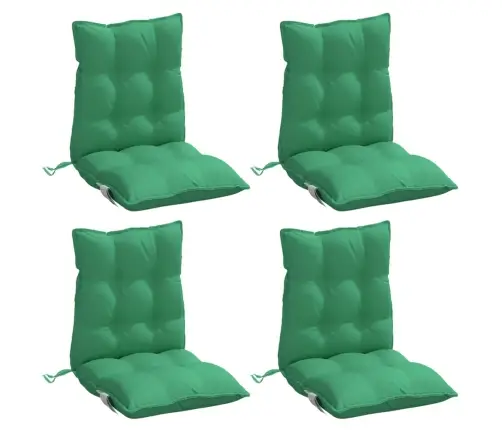 Kėdės Pagalvėlės, 4Vnt., Žalios, Oksfordo Audinys