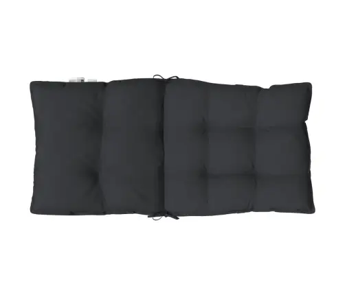 Kėdės Pagalvėlės, 2Vnt., Juodos, Oksfordo Audinys