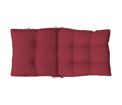 Dārza Krēslu Matrači, 4 Gab., Vīnsarkani, Oksforda Audum Vidaxl