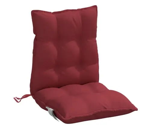 Dārza Krēslu Matrači, 6 Gab., Vīnsarkani, Oksforda Audum Vidaxl