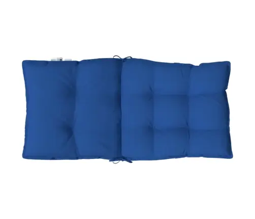 Dārza Krēslu Matrači, 2 Gab., Koši Zils Oksforda Audums Vidaxl