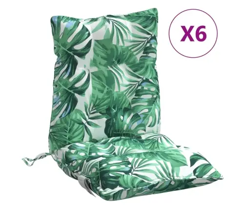 Madala Seljatoega Toolipadjad 6 Tk, Lehemuster, Oxford Kangas