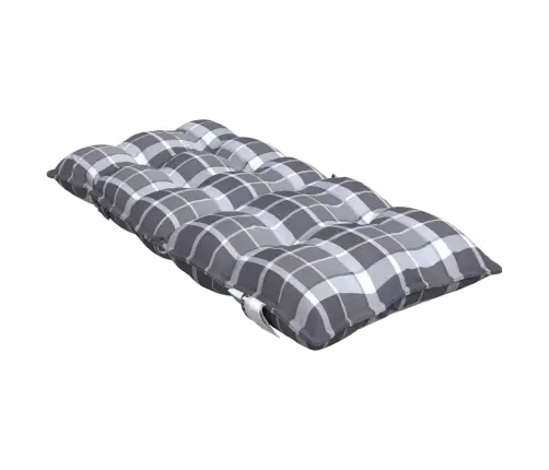 Madala Seljatoega Toolipadjad 6 Tk, Hall Ruudumuster, Kangas