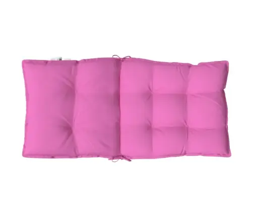 Kėdės Pagalvėlės, 4Vnt., Rožinės, Oksfordo Audinys