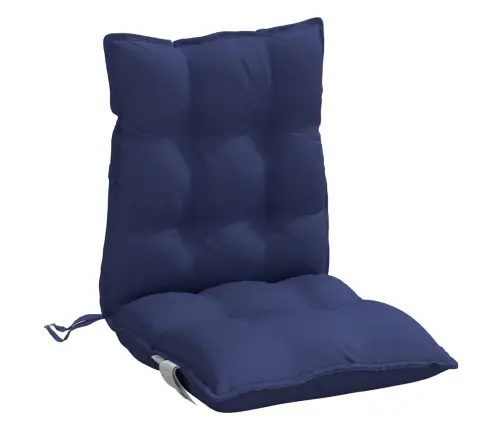 Dārza Krēslu Spilveni, 2 Gab., Tumši Zils Oksforda Audums Vidaxl