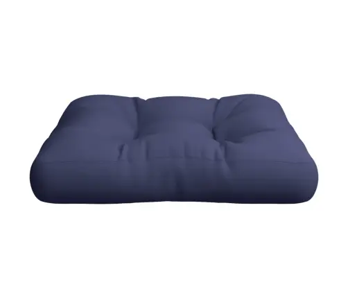 Palešu Spilvens, 60X60X12 Cm, Audums, Tumši Zils Vidaxl