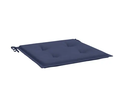 Palešu Matrači, 2 Gab., Tumši Zili, 40X40X4 Cm, Oksforda Audums Vidaxl