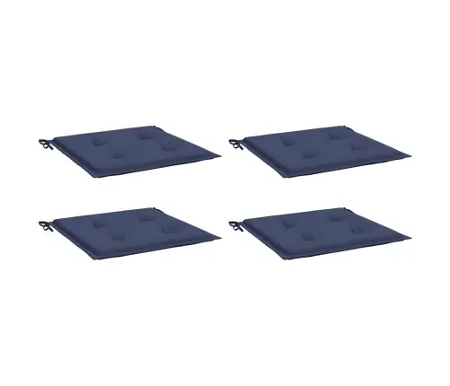 Euroaluse Istmepadjad 4 Tk Tumesinine 50X50X4 Cm Oxford Kangas