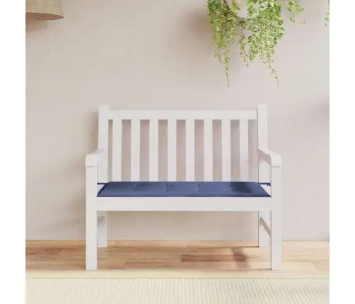 Dārza Sola Matracis, 120X50X4 Cm, Audums, Tumši Zils Vidaxl