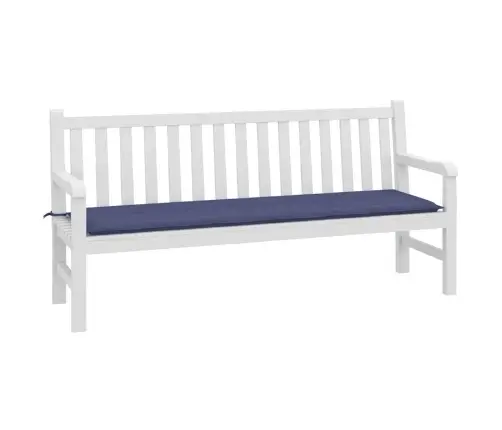 Dārza Sola Matracis, 180X50X4 Cm, Audums, Tumši Zils Vidaxl