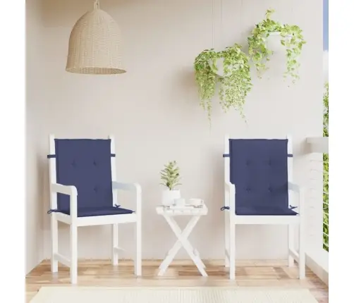 Madala Seljatoega Padjad 2 Tk, Tumesinine, Kangas