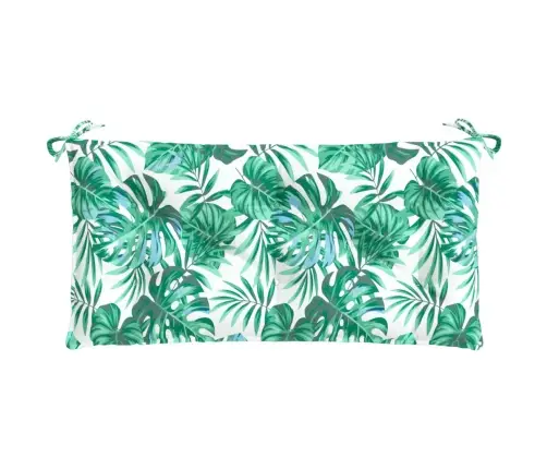 Sodo Suoliuko Pagalvėlė, 100X50X7cm Audinys, Su Lapais