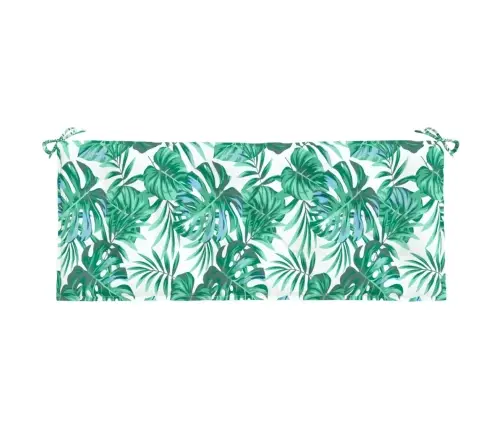 Sodo Suoliuko Pagalvėlė, 120X50X7cm Audinys, Su Lapais